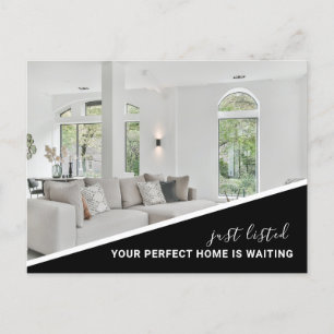 Carte postale de marketing immobilier photo réalis