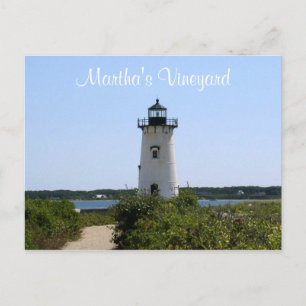 Carte postale de Martha's Vineyard Edgartown Light