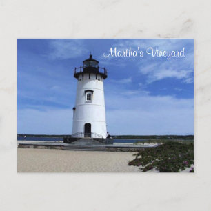 Carte postale de Martha's Vineyard Edgartown Light