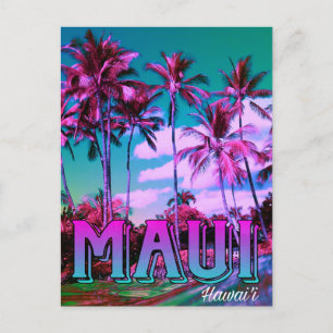 Carte postale de Maui Hawaï