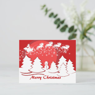 Carte postale de Merry Christma