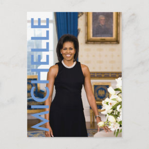 Carte postale de Michelle Obama