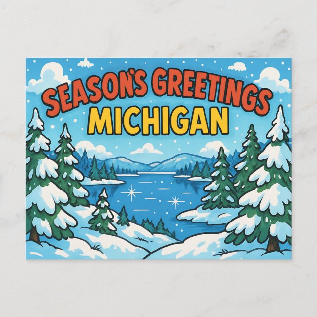 Carte postale de MICHIGAN (Devant)