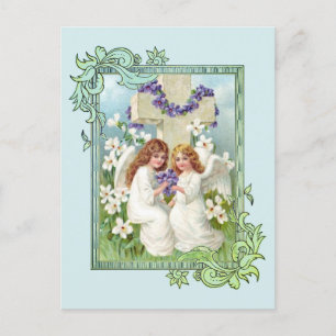 Carte Postale De mignons anges Vintages