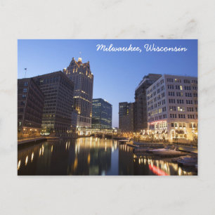 Carte postale de Milwaukee, Wisconsin