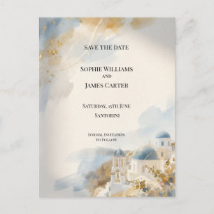 Carte postale de mise en vente de mariage à Santor