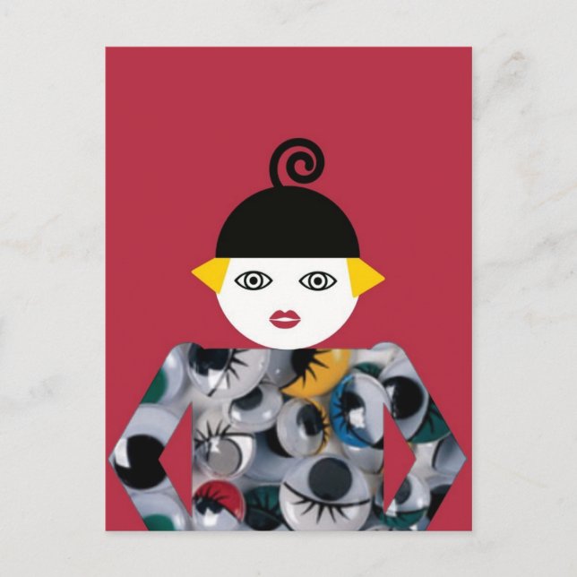 Carte postale de Mme Martzkin pour les yeux © 2012 (Devant)