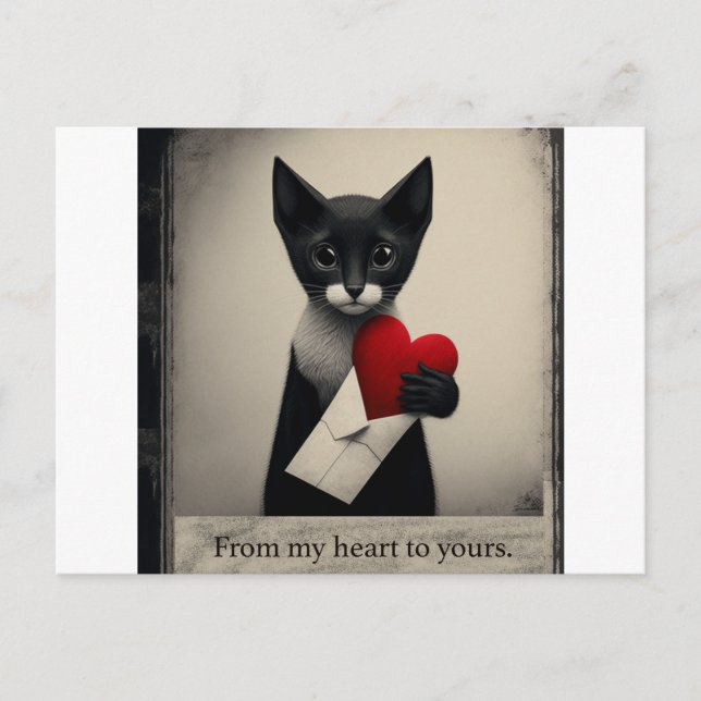 Carte Postale De mon coeur au vôtre (Devant)