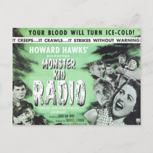 Carte postale de Monster Kid Radio