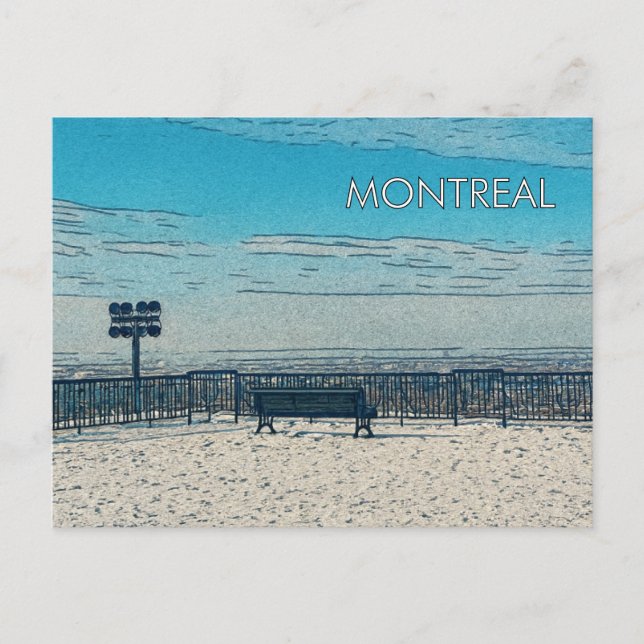Carte postale de Montréal (Devant)
