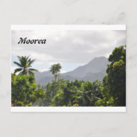 Carte postale de Moorea, Polynésie française