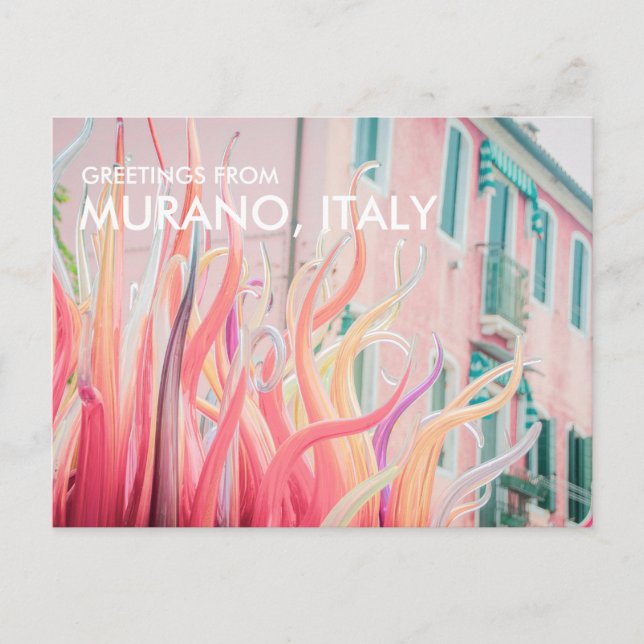 Carte postale de Murano Italie (Devant)