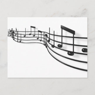 Carte postale de musique 14