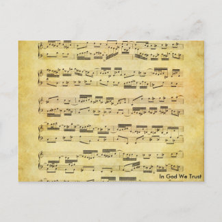 Carte postale de musique 24