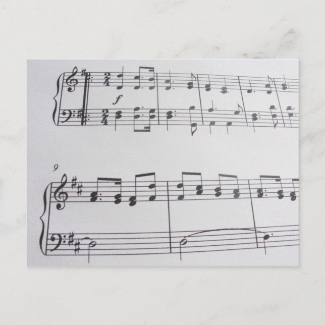 Carte postale de musique 32 (Devant)