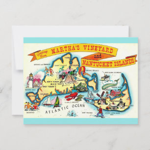 Carte postale de Nantucket Martha's Vineyard