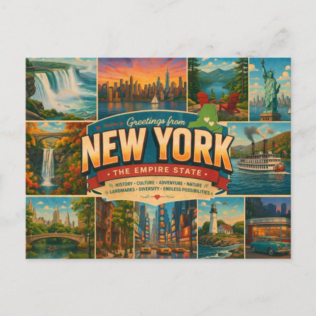 Carte postale de New York (Devant)