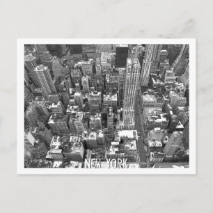 Carte postale de New York Paysage urbain de New Yo
