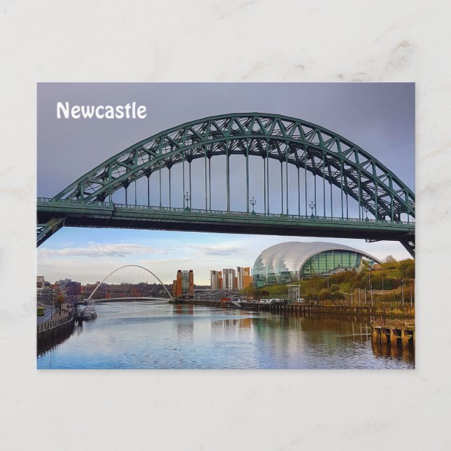 Carte postale de Newcastle (Devant)