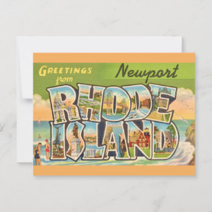 Carte postale de Newport Rhode Island