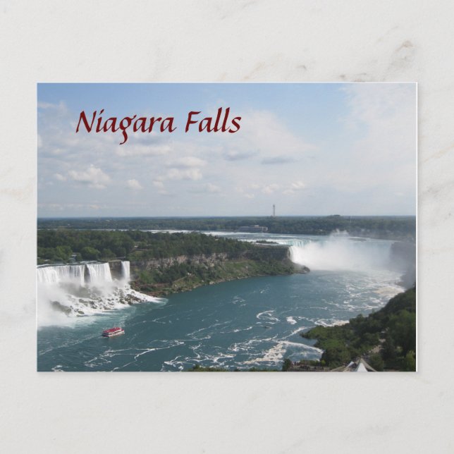 Carte postale de Niagara Falls (Devant)