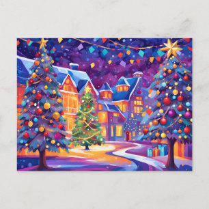 carte postale de noël