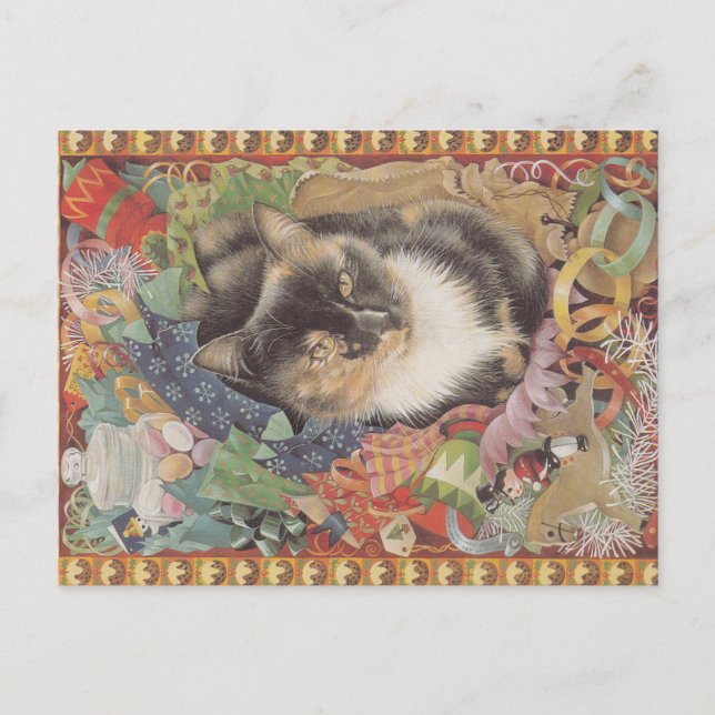 Carte postale de Noël, (Devant)