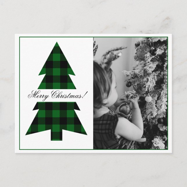 Carte postale de Noël Buffalo (Devant)