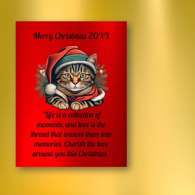 Carte postale de Noël de Père Noël vintage (Créateur téléchargé)