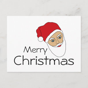 Carte postale de Noël du Père Noël
