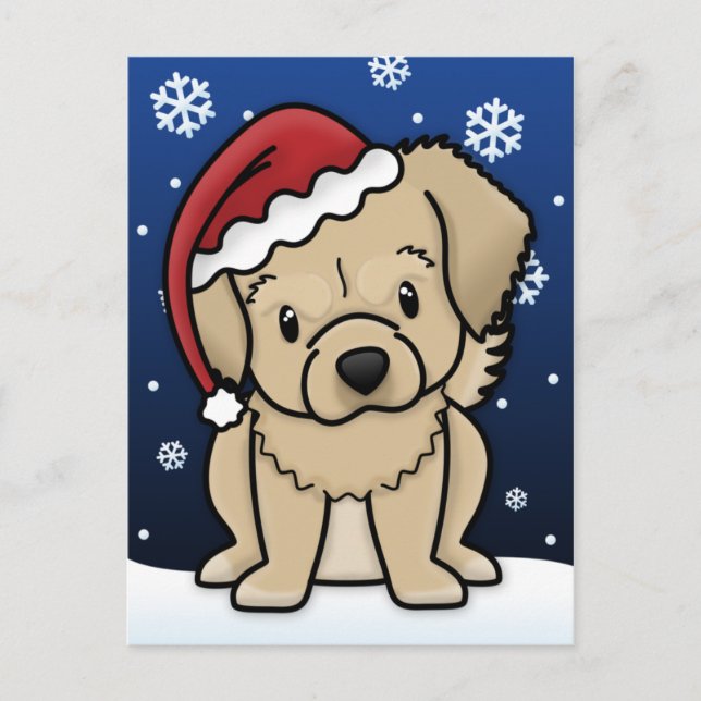 Carte postale de Noël en espagnol tibétain de Kawa (Devant)