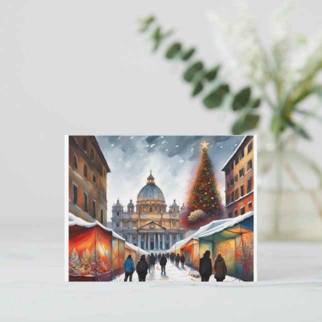 Carte postale de Noël - Londres (Debout devant)