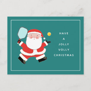 Carte postale de Noël Pickball