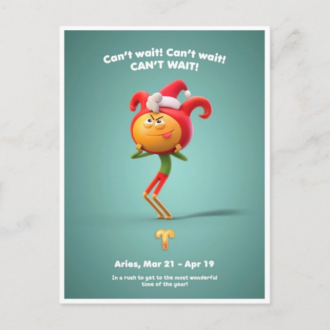 Carte postale de Noël pour les baies (Devant)