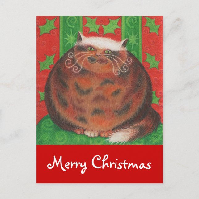 Carte postale de Noël Pud 'Joyeux Noël' (Devant)