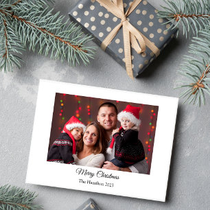 Carte postale de Noël simple