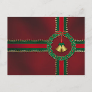 Carte postale de Noël Stars and Stripes