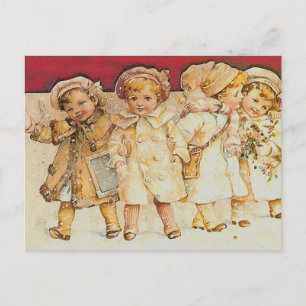 Carte postale de Noël Vintage