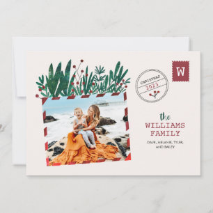 Carte postale de Noël vintage