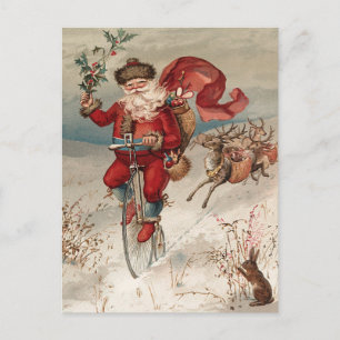 Carte postale de Noël vintage