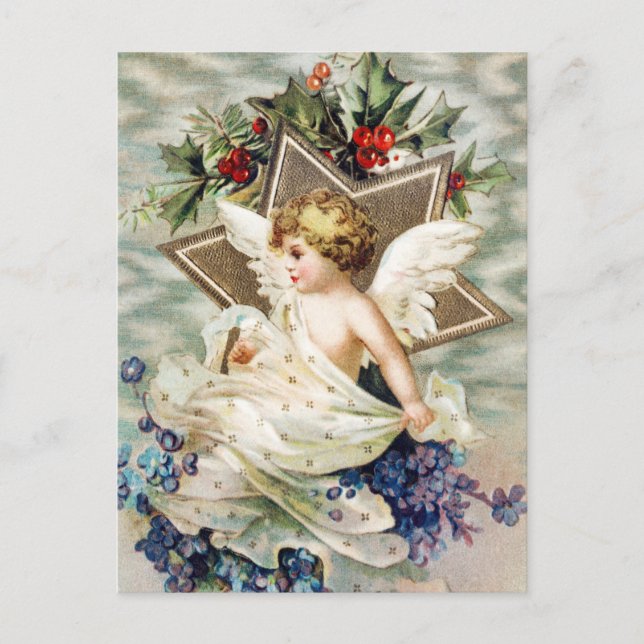 Carte postale de Noël vintage (Devant)