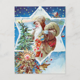 Carte postale de Noël vintage