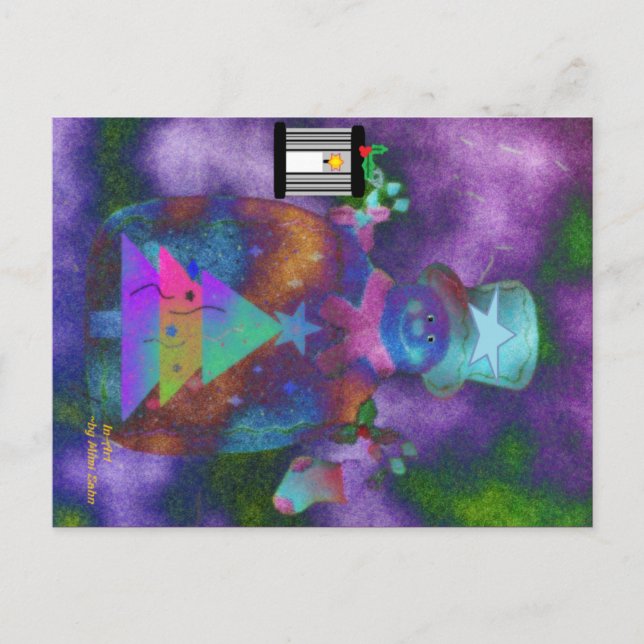 Carte postale de Noël "Whimsman" (Devant)