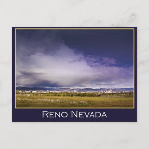 Carte postale de nuage de puissance de Reno
