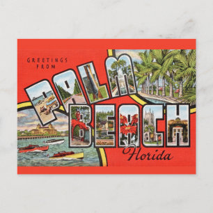 Carte postale de Palm Beach FL