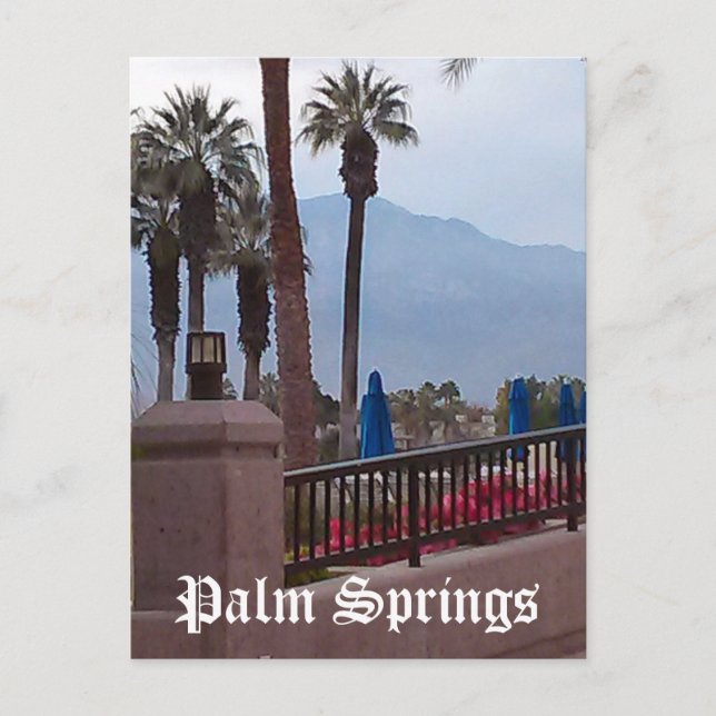 Carte postale de Palm Springs Californie (Devant)