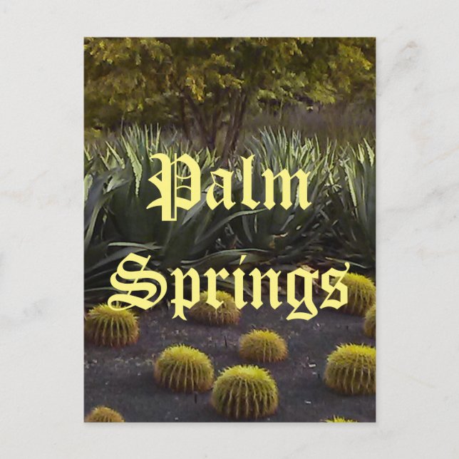 Carte postale de Palm Springs Californie (Devant)