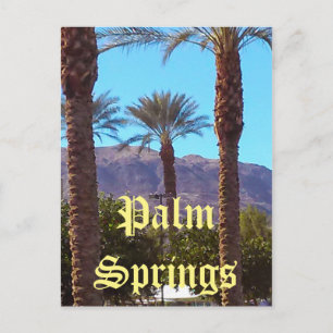 Carte postale de Palm Springs Californie