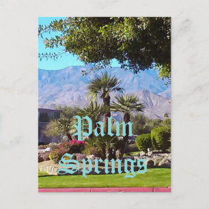 Carte postale de Palm Springs Californie