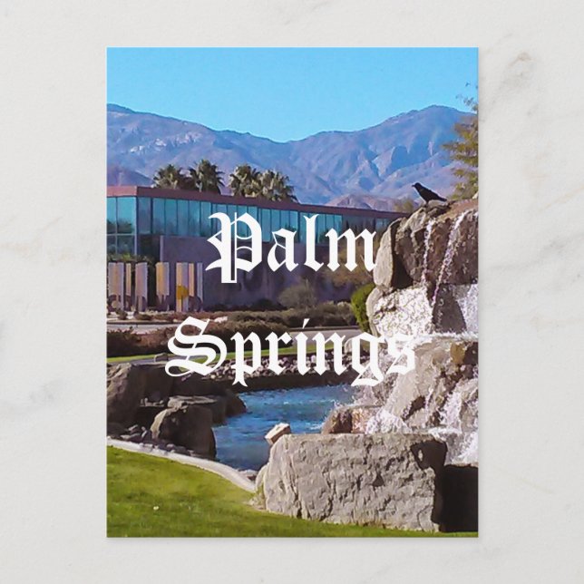 Carte postale de Palm Springs Californie (Devant)
